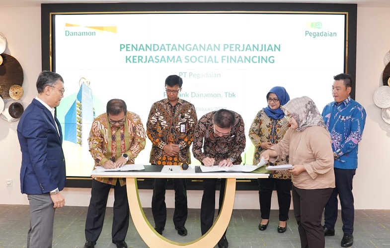 Pegadaian-Danamon Pelopori Sustainable Social Loan