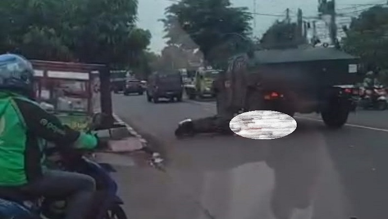 Pemotor yang Terlindas Rantis di Purwakarta Tewas, Kostrad Temui Keluarga Korban