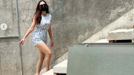 Potret Aura Kasih saat Cek Proyek Bikin Salah Fokus, Netizen: Mandor Cantik