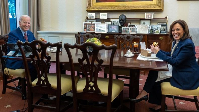 Joe Biden Pesan Sendiri Burger untuk Makan Siang, kok Bisa?