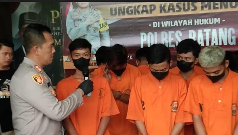  Konten Tawuran Berujung Maut, 1 Remaja di Batang Tewas Ditebas Parang