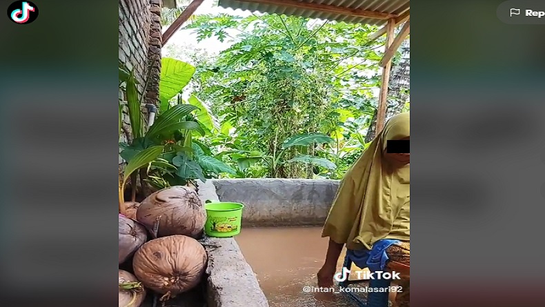 Viral Konten Emak-Emak Mandi Lumpur Dapat Uang Puluhan Juta Jadi Atensi Mabes Polri