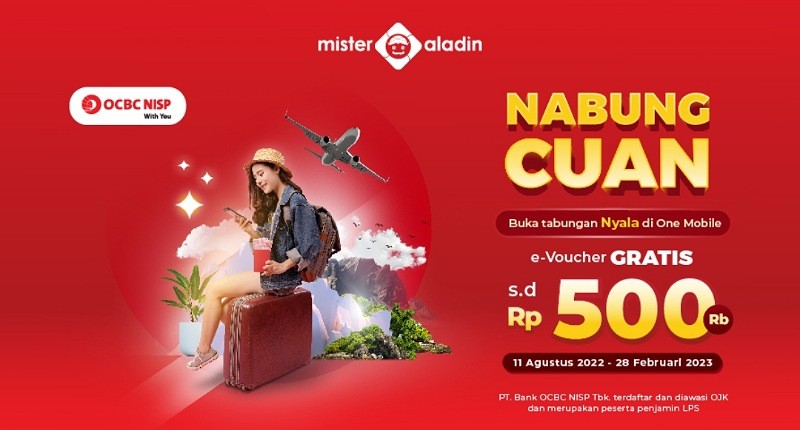 Buka Tabungan Jadi Makin Hoki kalau Dapat e-Voucher Rp500.000! Mau? Simak Caranya