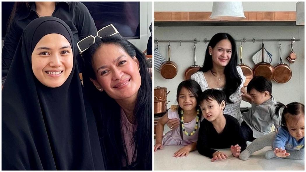 Donna Harun Unggah Foto Tanpa Makeup Bareng Menantu, Wajah Polos Jadi Sorotan: Kayak Adik Kakak