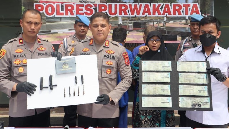 2 Anggota Komplotan Curanmor yang Beraksi di 46 TKP Purwakarta Ditembak