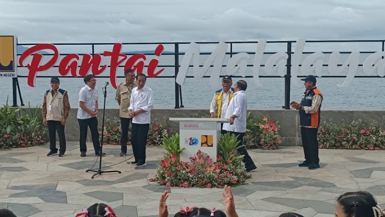Presiden Ajak Masyarakat Jaga Kebersihan Pantai Malalayang