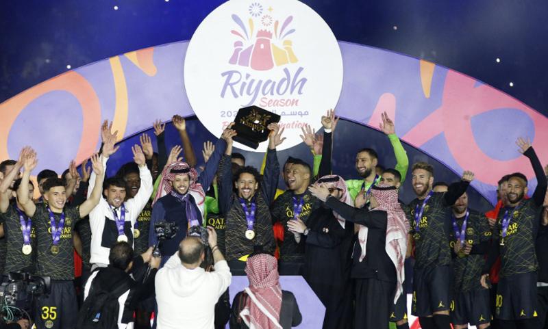 Seru! PSG Kalahkan Riyadh All Stars 5-4, Messi dan Ronaldo Cetak Gol