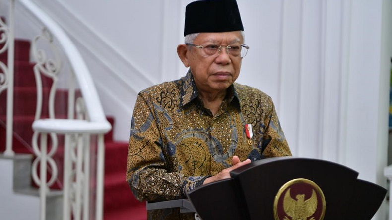 Wapres Ma'ruf Amin Soroti Disparitas Industri Besar dan UMKM di RI