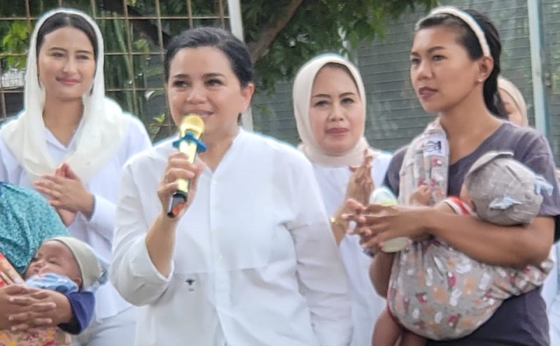 Yanti Airlangga dan Ikatan Istri Partai Golkar Gelar Jumat Berkah di Lapas Perempuan Tangerang