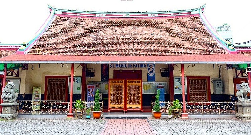 Mengintip Keunikan Gereja Santa Maria de Fatima yang Mirip Klenteng di Glodok