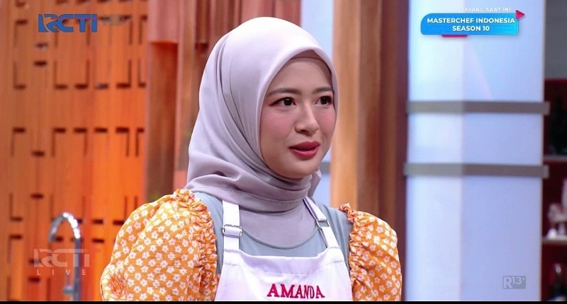 Tantangan Masak Bebek Peking di MasterChef Indonesia, Amanda Lolos karena Bikin Sate Taliwang