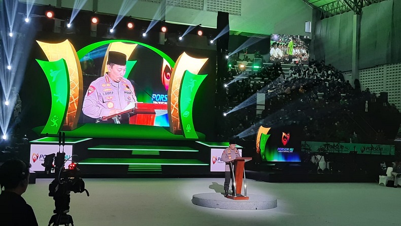 Tutup Porseni NU di Solo, Ini Pesan Kapolri Jenderal Listyo Sigit Prabowo