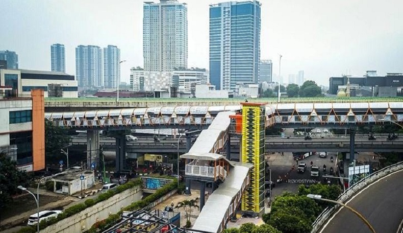 Hari Ini, Skywalk Kebayoran Lama Dibuka untuk Uji Coba
