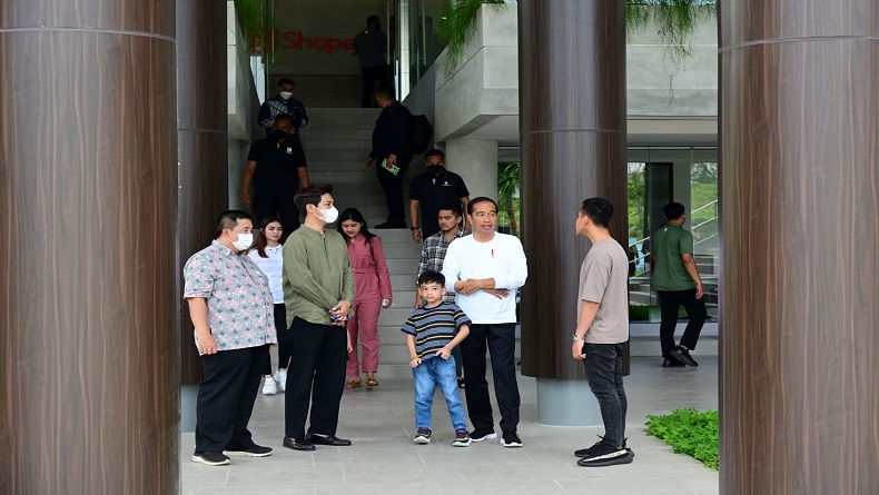 Kunjungi Solo Technopark, Presiden Jokowi Tinjau Sejumlah Fasilitas