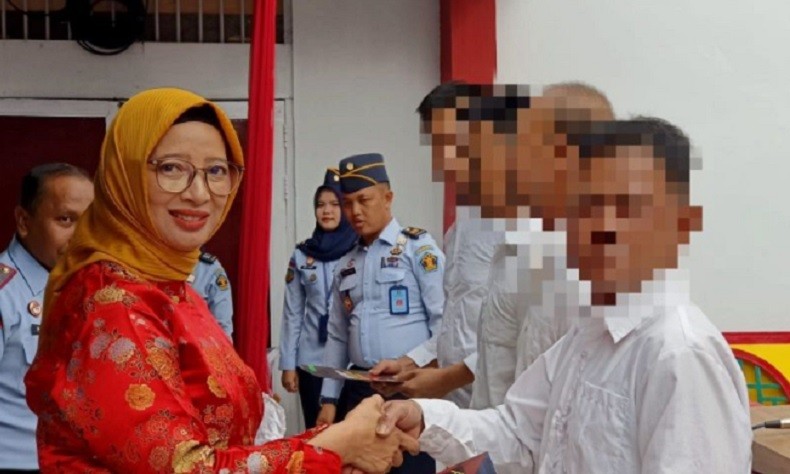 9 Napi Konghucu Terima Remisi Imlek di Lapas Singkawang