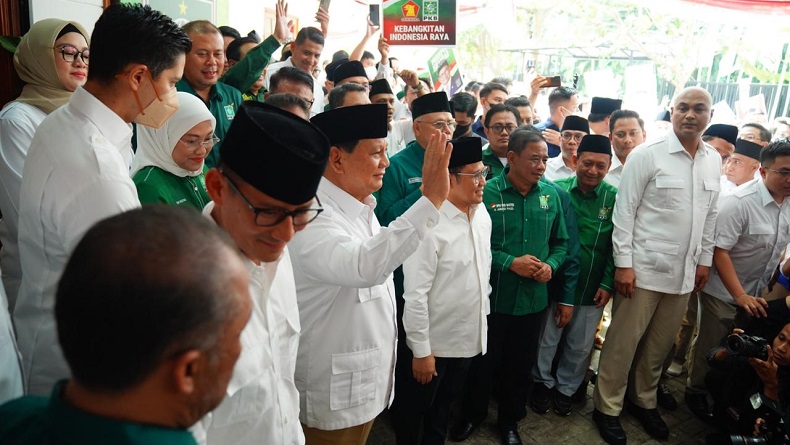 Prabowo Resmikan Sekber Gerindra-PKB bersama Cak Imin, Pertanda Koalisi Solid Hadapi Pemilu 2024