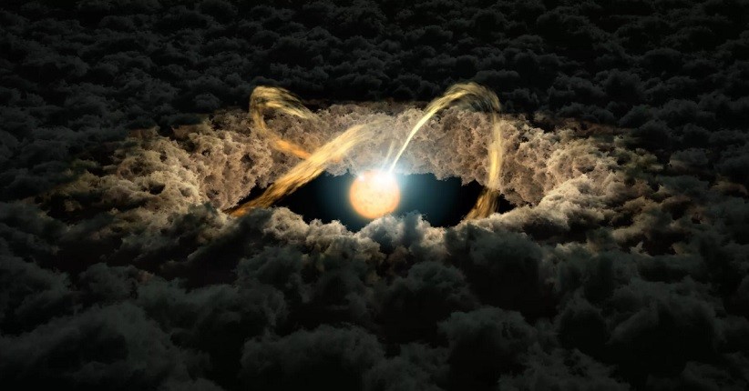 Badai Kecil di Sekitar Bintang Muda Bantu Astronom Mengukur Bayi Exoplanet