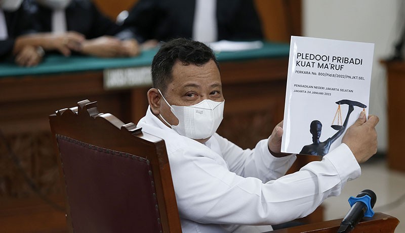 Mengingat Peran Kuat Ma'ruf dalam Pembunuhan Brigadir J, Bawa Pisau hingga Tutup Jendela