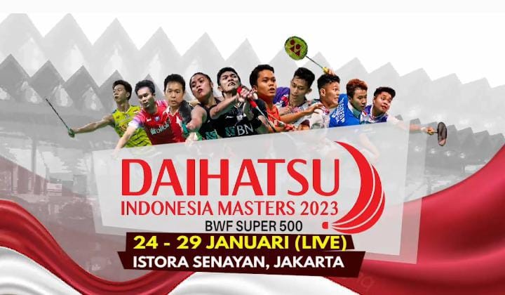 Jangan Lewatkan! Aksi Wakil Terbaik Indonesia di Indonesia Masters 2023, LIVE di iNews dan MNCTV