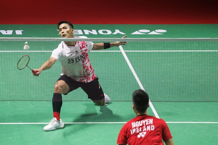 Hasil Indonesia Masters 2023: Tumbangkan Wakil Irlandia, Jonatan Christie Melaju ke 16 Besar