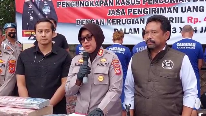 Viral Mobil Jasa Pengisi ATM Dicuri di Subang, Uang Rp4,8 Miliar Dibawa Kabur