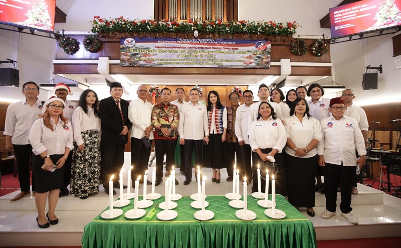 Perayaan Natal Kartini dan RPA Partai Perindo, Liliana Tanoesoedibjo: Tetaplah Membawa Terang bagi Negara dan Bangsa