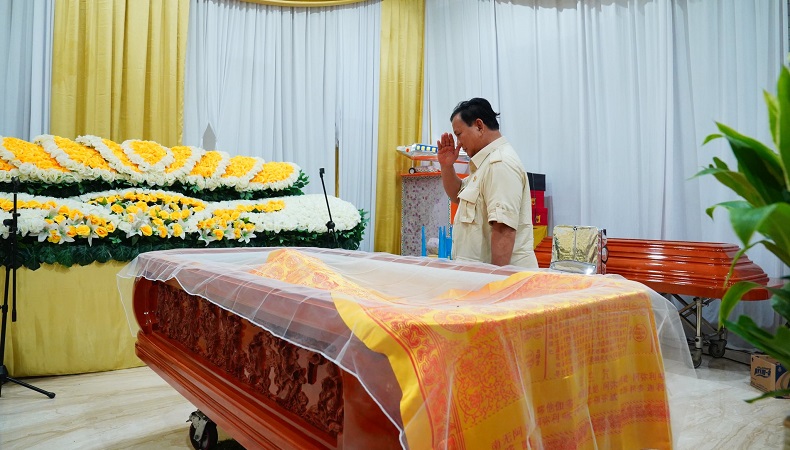 Prabowo : Lieus Sungkharisma Jadi Bukti Indonesia Bukan Milik Satu Golongan