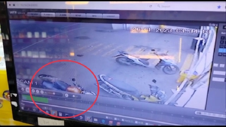 Beraksi Cepat, Maling di Cibinong Gasak Motor dalam Waktu 15 Detik