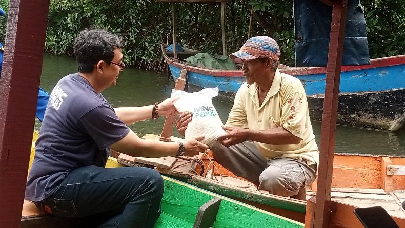 MNC Peduli Salurkan Bantuan ke Nelayan di Tarumajaya Bekasi