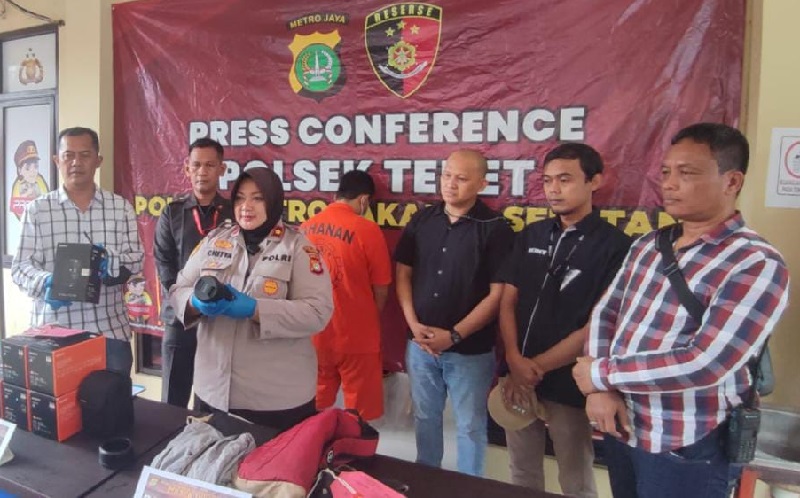 Curi 11 Kamera dan 17 Lensa di Mal Kokas Tebet, Pria 30 Tahun Ditangkap di Pandeglang