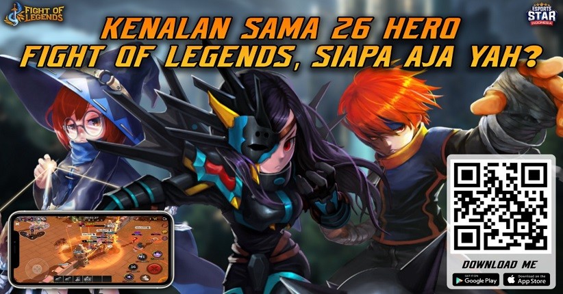 Kenalan Sama 26 Hero Fight of Legends, Siapa Aja Sih?