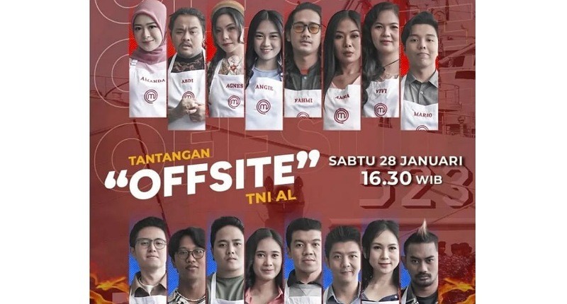 Jangan lewatkan MasterChef Setiap Sabtu dan Minggu Pukul 16.30 WIB