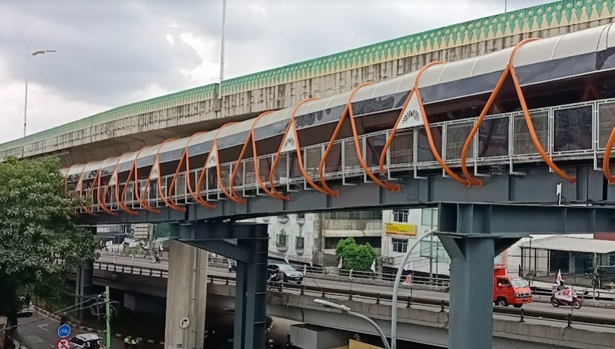 Skywalk Kebayoran Bergoyang saat Dilewati, Dinas Bina Marga DKI Jakarta: Didesain Tidak Kaku