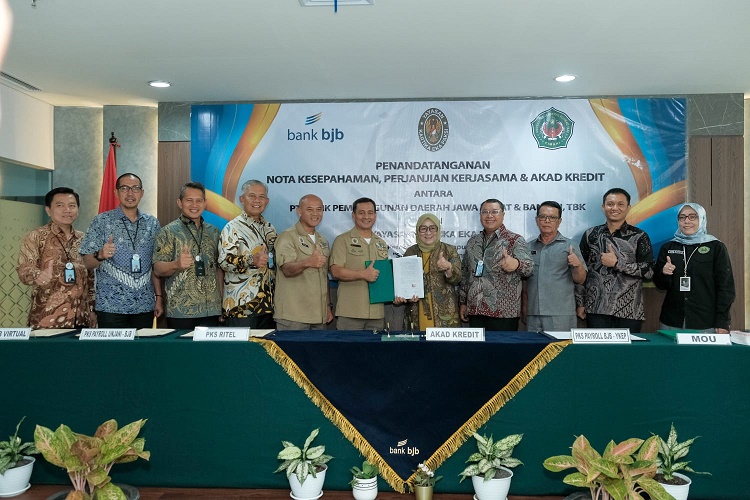 Sinergi Bisnis, bank bjb Jalin Kerja Sama dengan Yayasan Kartika Eka Paksi