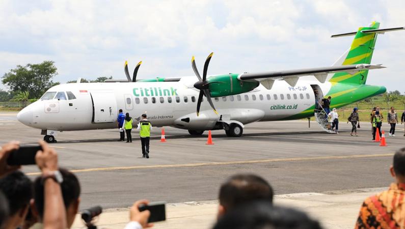 Sempat Terhenti akibat Pandemi, Bandara Ngloram Blora Kembali Beroperasi