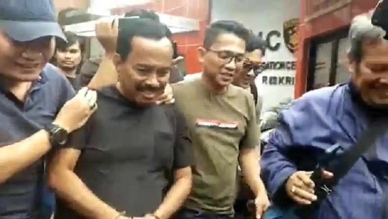 Penampakan Samanhudi saat Ditangkap Kasus Perampokan, Tertunduk Tangan Diborgol