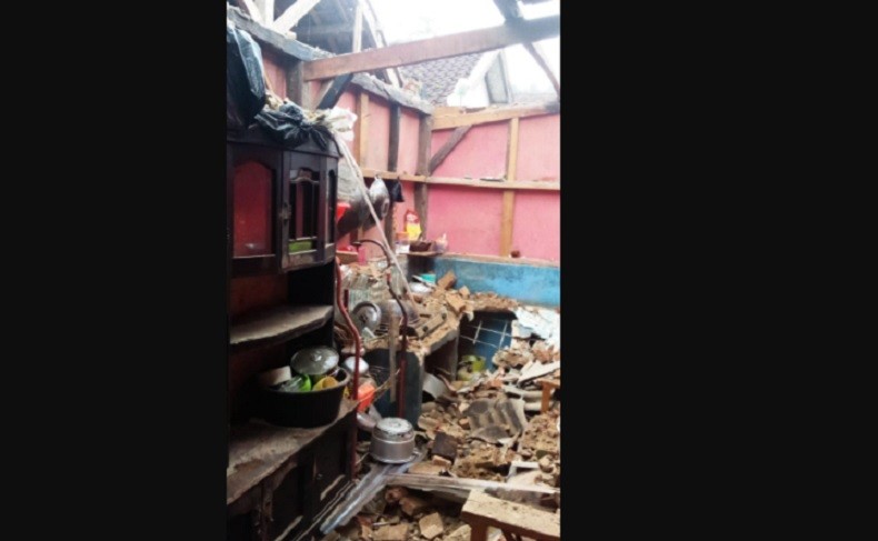 Gempa Pangalengan Bandung Hari Ini Timbulkan Kerusakan, Ini Penampakannya