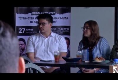Hadiri Konferensi Clapham Medan, Michael Ajak Pilih Pemimpin yang Peduli Anak Muda