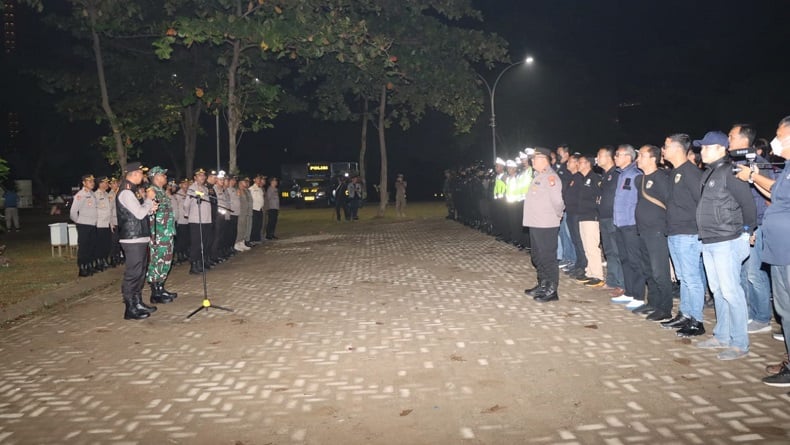 Polisi dan TNI Patroli Skala Besar di Kota Tangerang, Ada Apa?