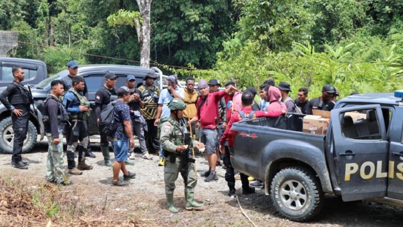 1 Personel TNI-Polri Hilang di Kali Diguel Pegubin Papua Ditemukan Meninggal, 3 Masih Dicari