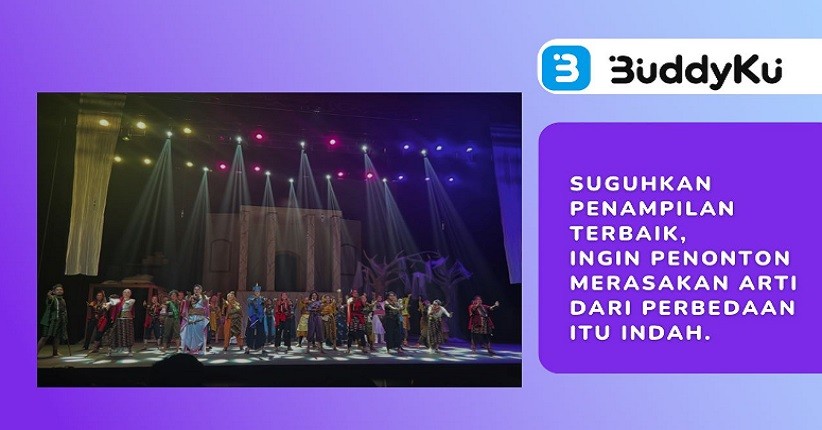 Pementasan Teater Musikal Violet: Warna yang Berbeda