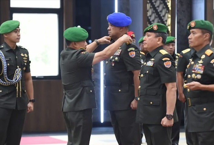 Pesan Jenderal Dudung saat Pimpin Sertijab 6 Jabatan Strategis TNI AD: Jabatan Bukan Status tapi Amanah