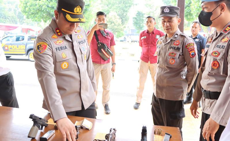 Kapolres Salatiga Mendadak Periksa Motor Dinas dan Senpi Anggota, Ada Apa?