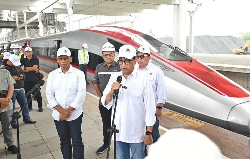 Menhub: Kereta Cepat Jakarta-Bandung Solusi Kurangi Kerugian Akibat Macet  
