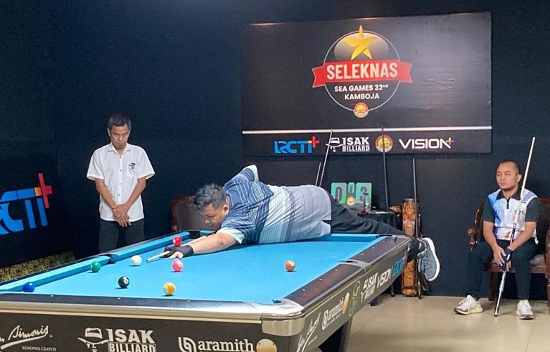 Seleknas POBSI SEA Games 2023: Kalahkan Rizky, Irsal ke Final Putaran Ketiga Nomor Pool