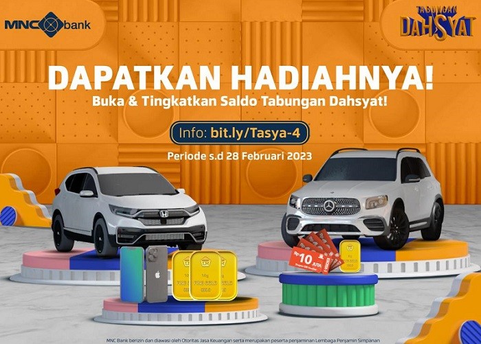 Gak Sekadar Nabung, Yuk di Tabungan Dahsyat MNC Bank Aja