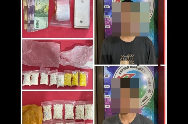 Polisi Tangkap 2 Pemuda yang Miliki Ribuan Obat Terlarang