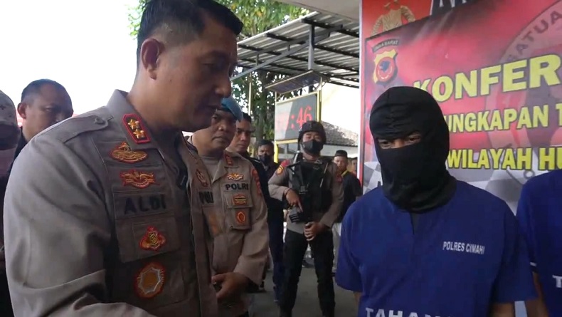 Polisi Gerebek Rumah Mewah Tempat Pabrik Obat Keras Ilegal di Padalarang dan Lembang KBB