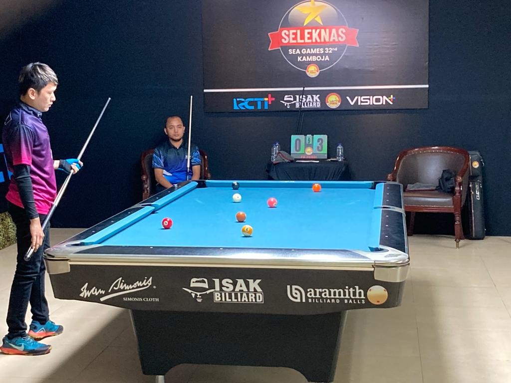 Seleknas POBSI SEA Games 2023: Erwin Tantang Billy di Final Nomor Pool
