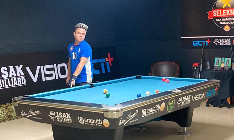 Seleknas POBSI untuk SEA Games 2023: Dikalahkan Irsal, Langkah Edward Terhenti